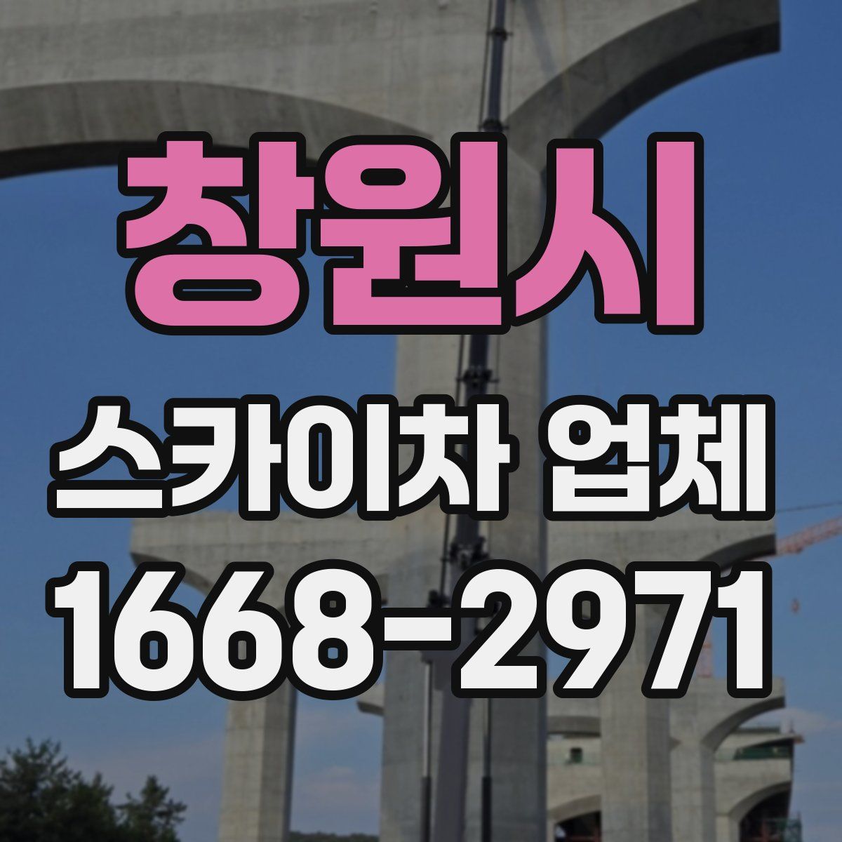 창원시 스카이차 업체