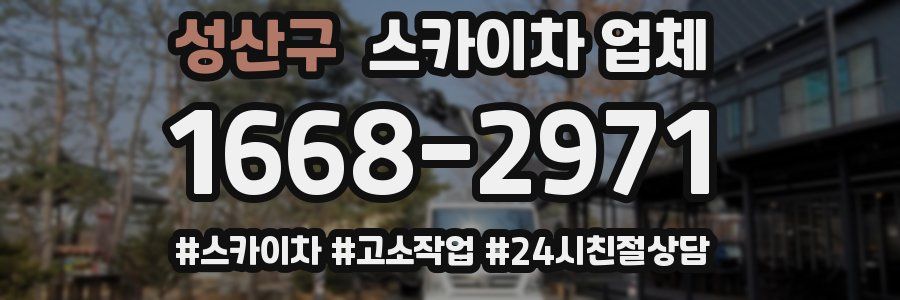 성산구 스카이차 업체