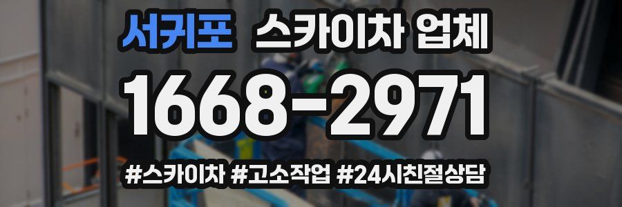 서귀포 스카이차 업체