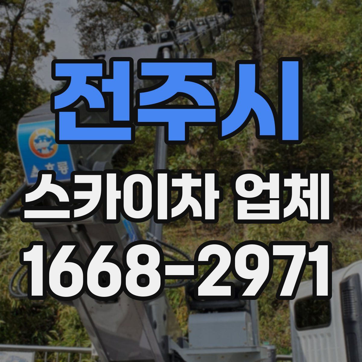 전주시 스카이차 업체