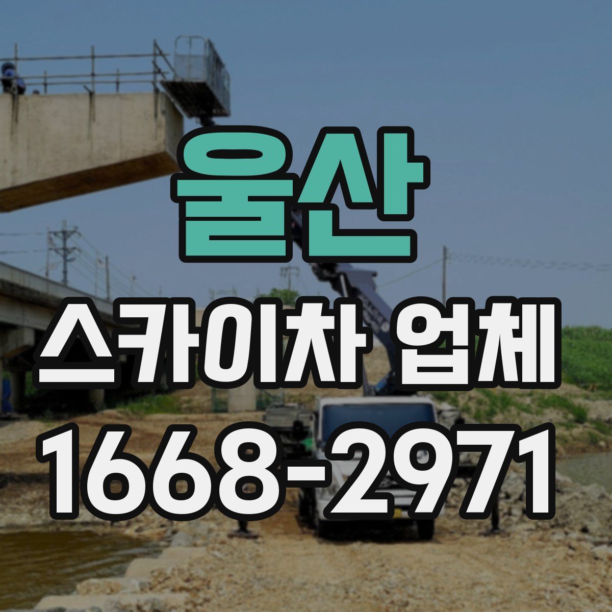 울산 스카이차 업체
