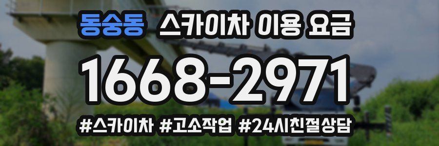 동숭동 스카이차 이용 요금