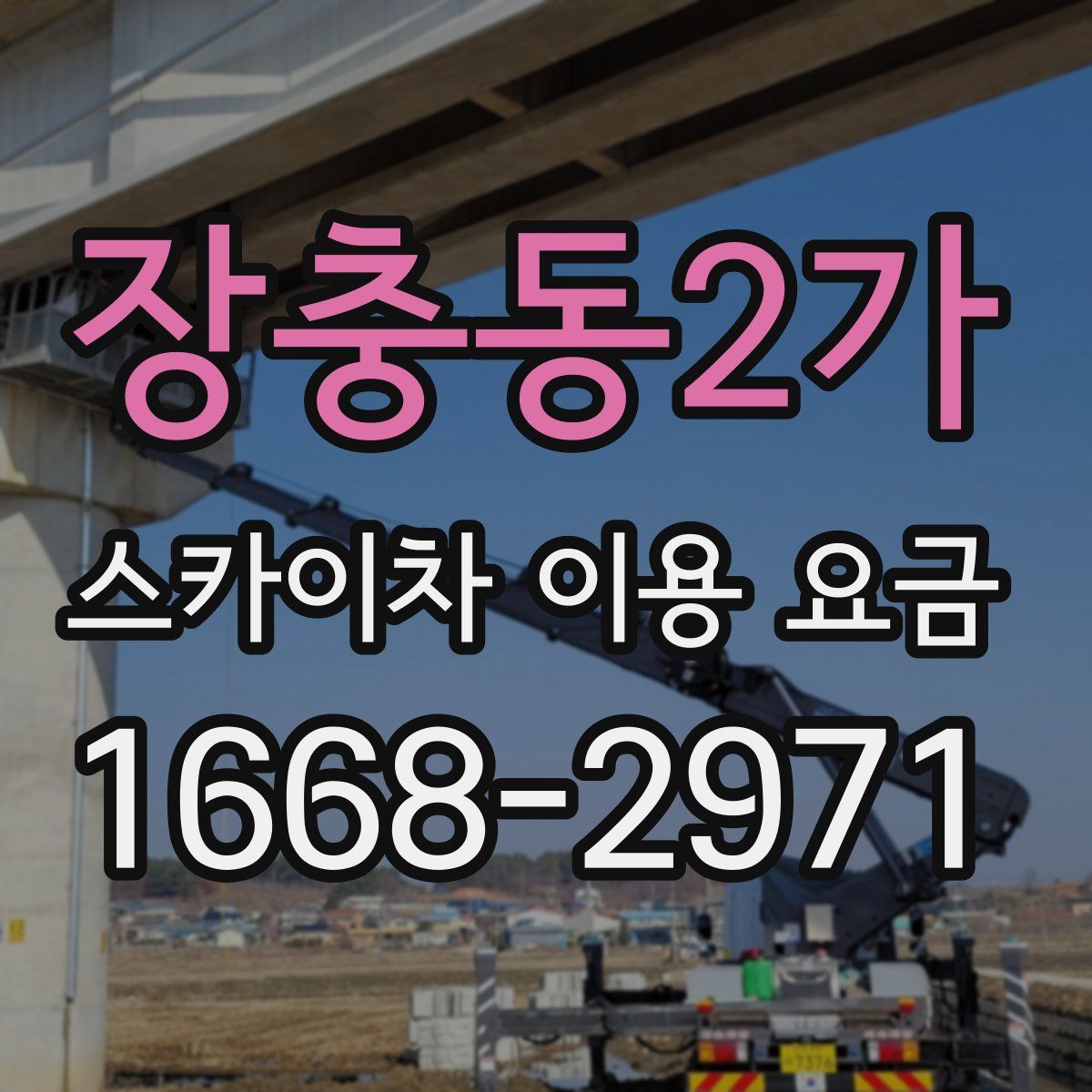 장충동2가 스카이차 이용 요금