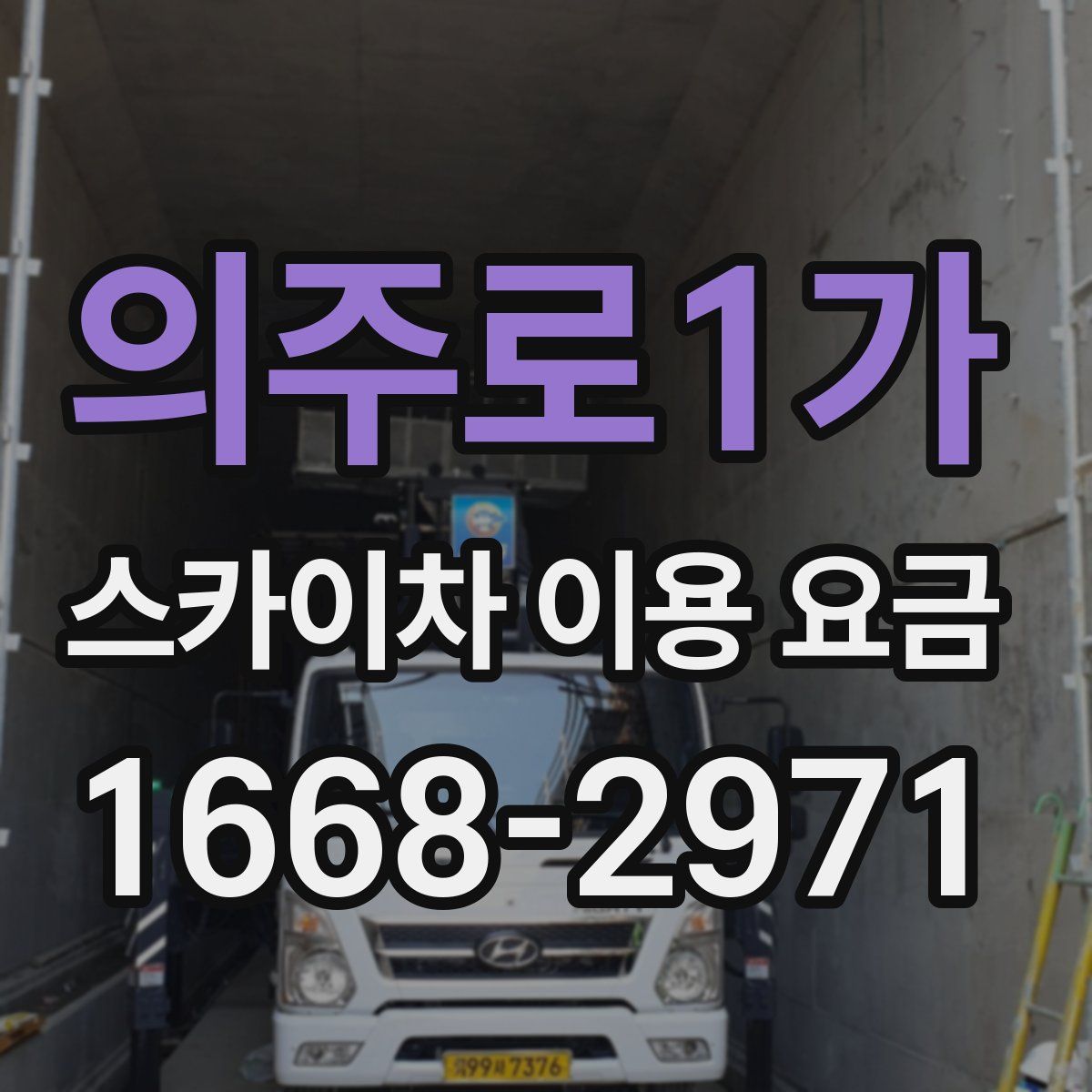 의주로1가 스카이차 이용 요금