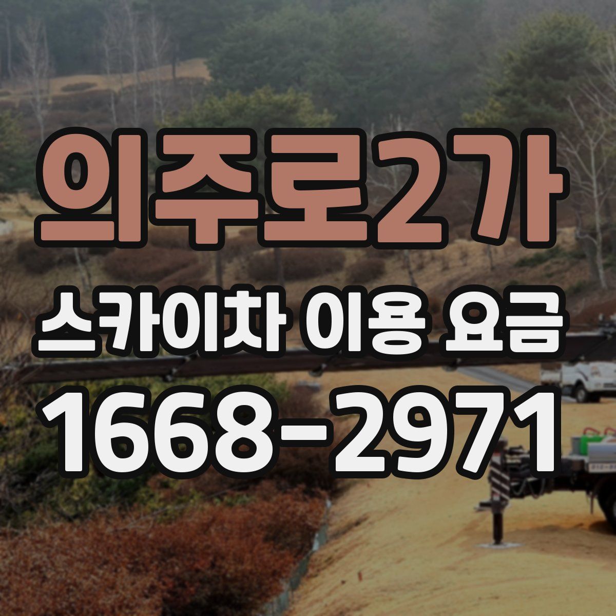 의주로2가 스카이차 이용 요금