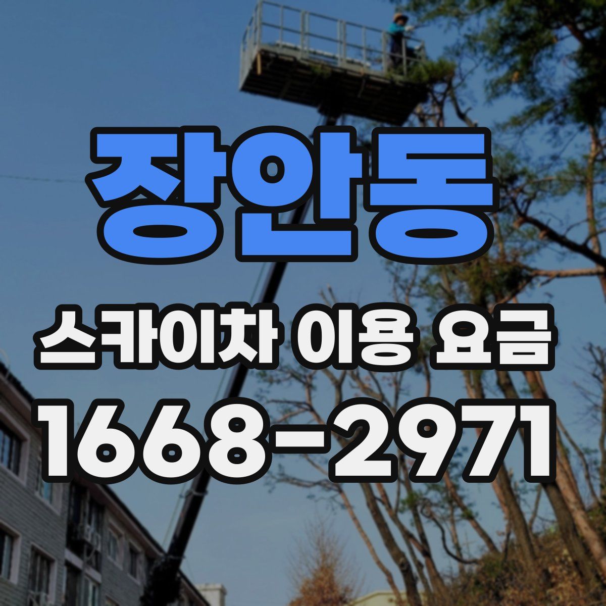 장안동 스카이차 이용 요금