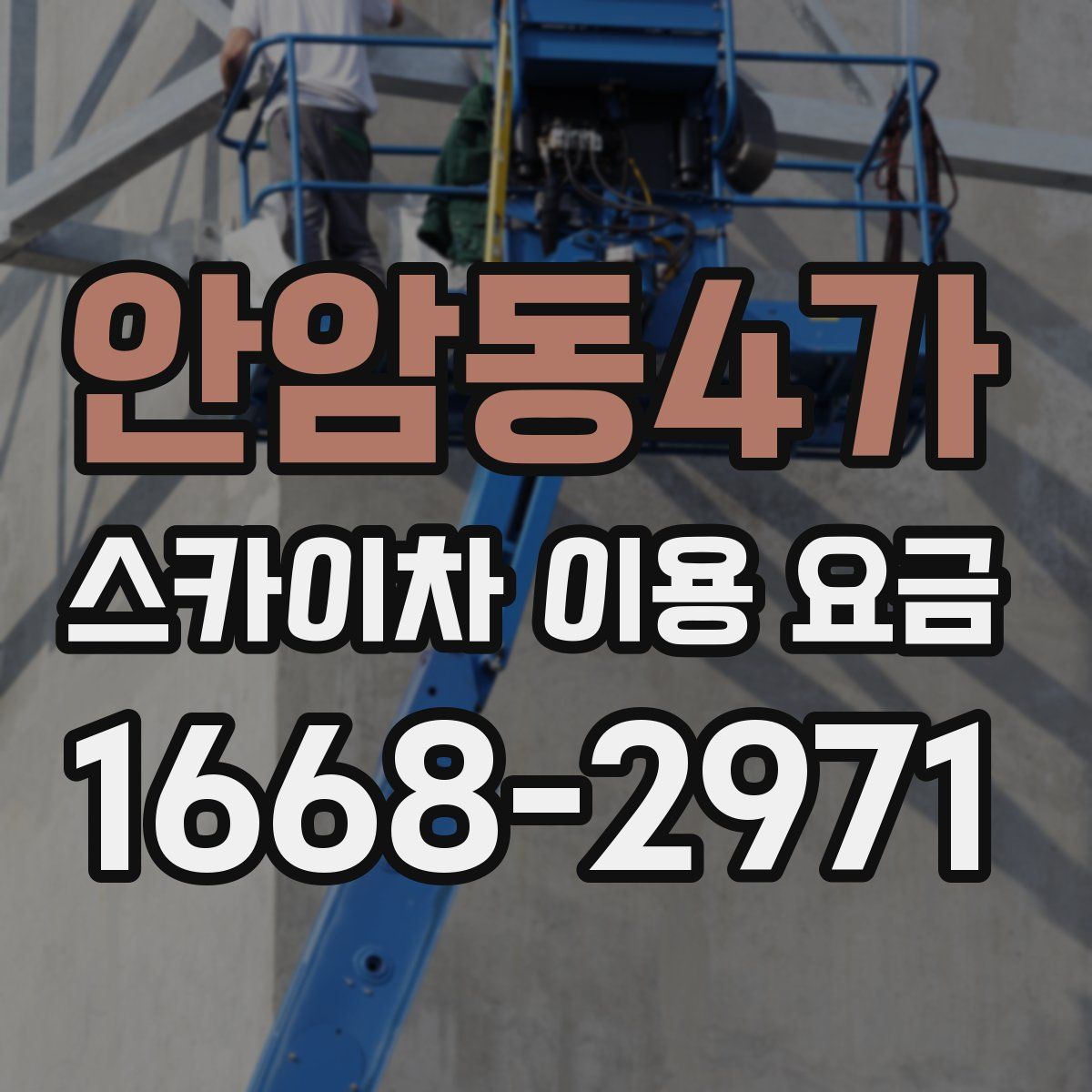 안암동4가 스카이차 이용 요금