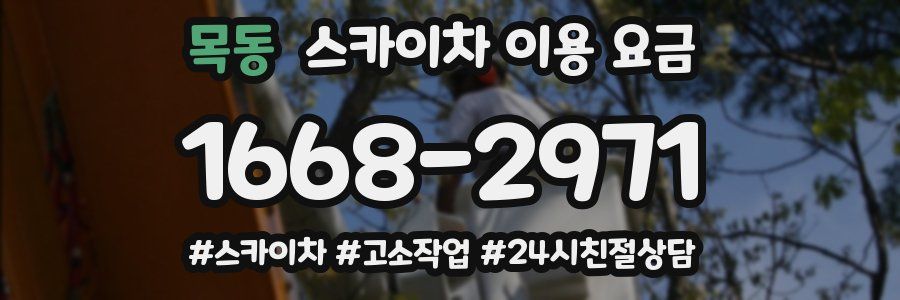 목동 스카이차 이용 요금