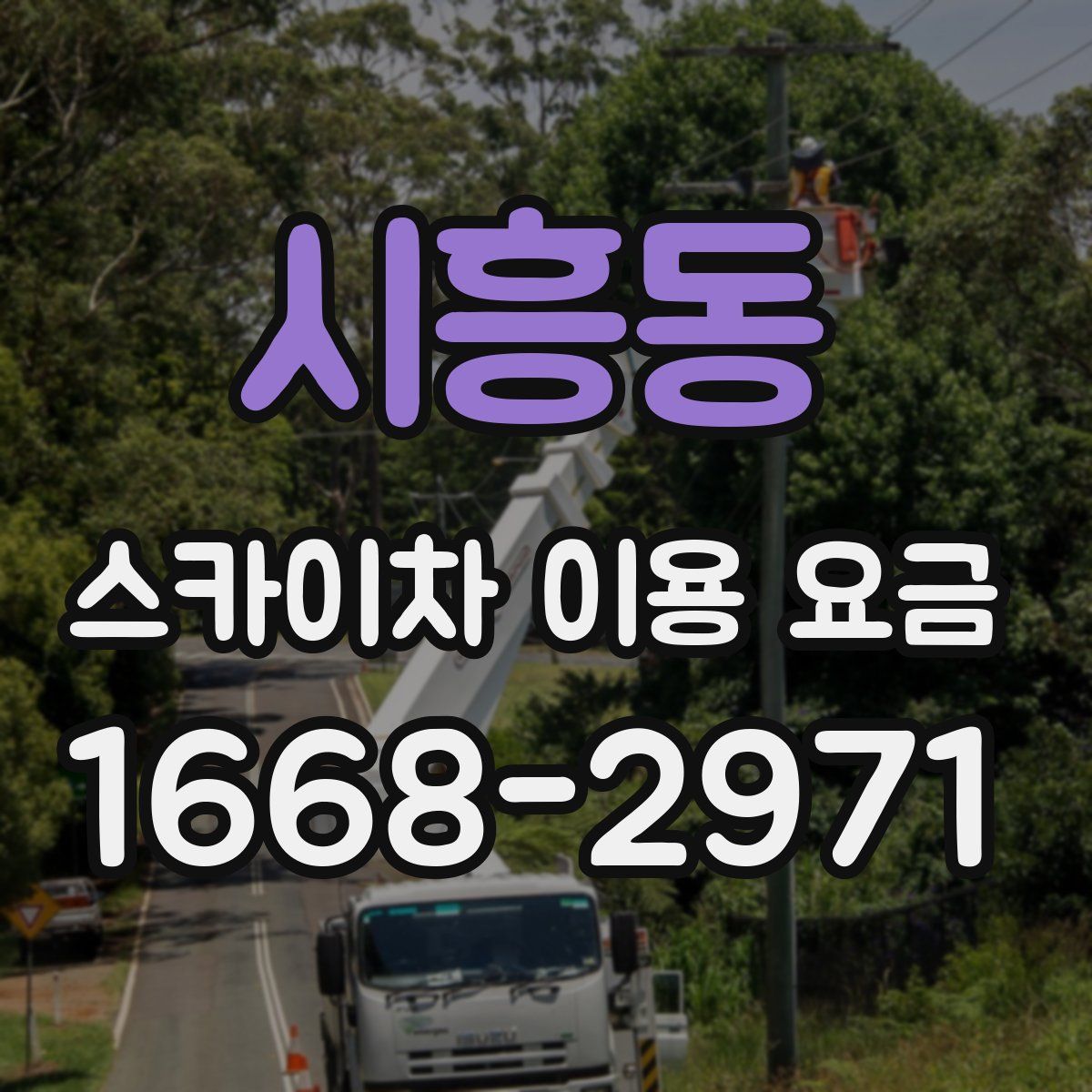 시흥동 스카이차 이용 요금
