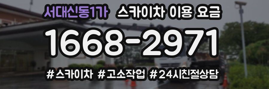 서대신동1가 스카이차 이용 요금