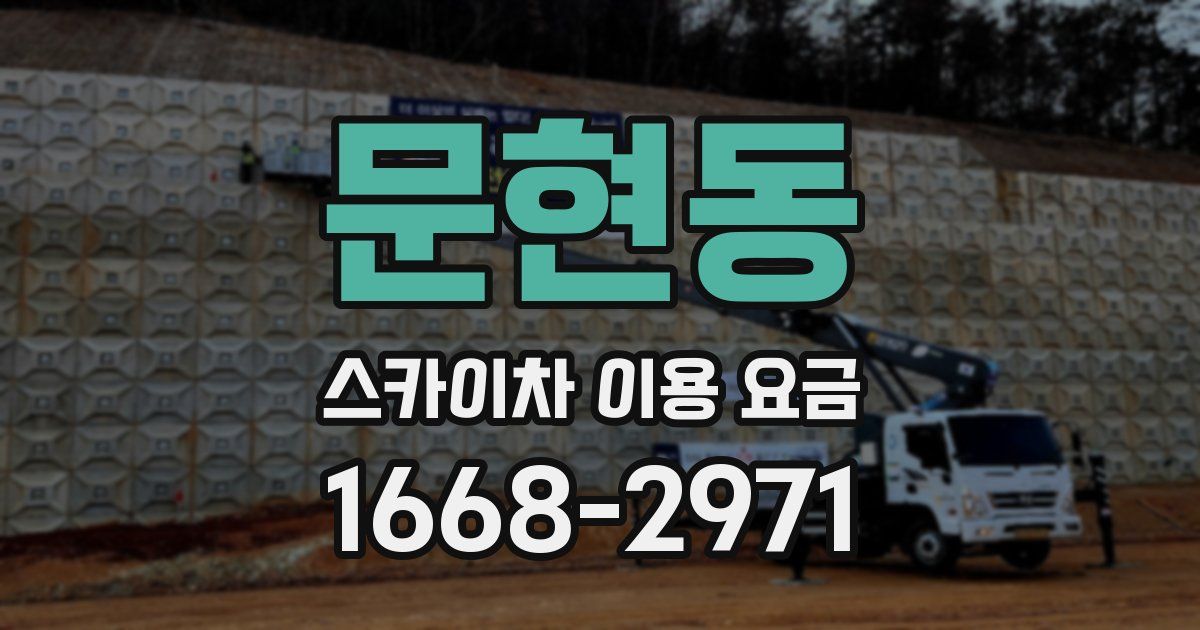 문현동 스카이차 이용 요금