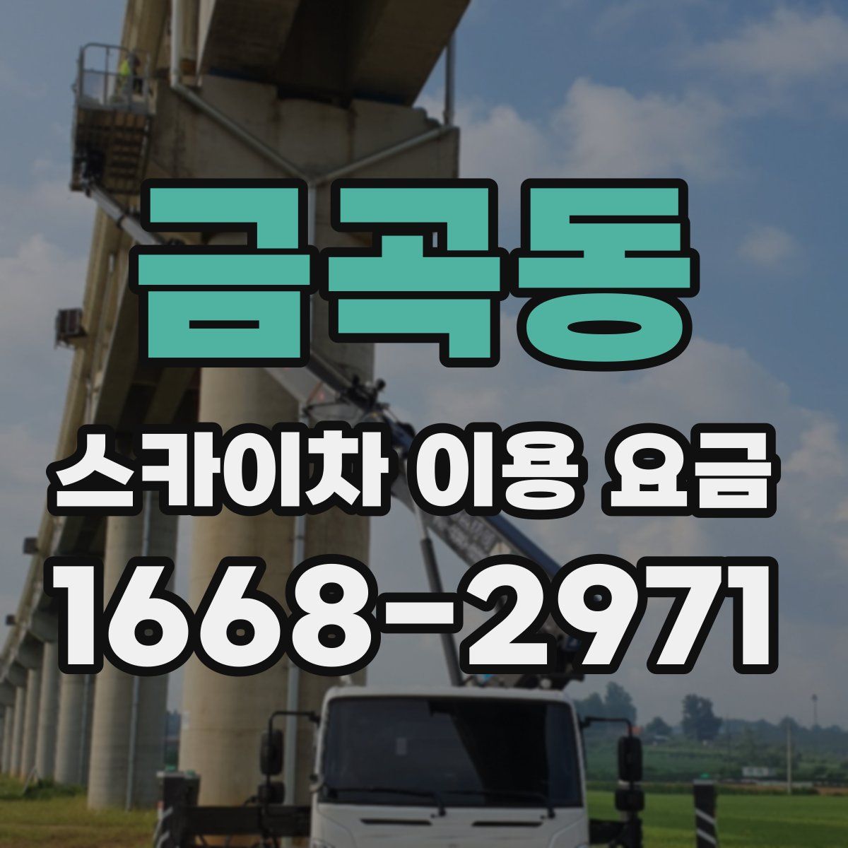 금곡동 스카이차 이용 요금