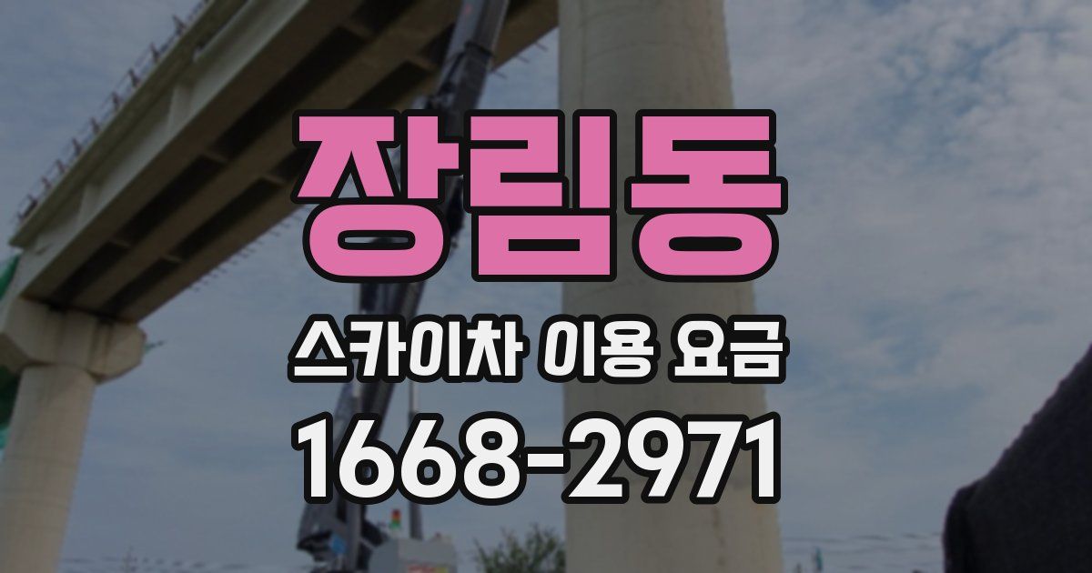 장림동 스카이차 이용 요금