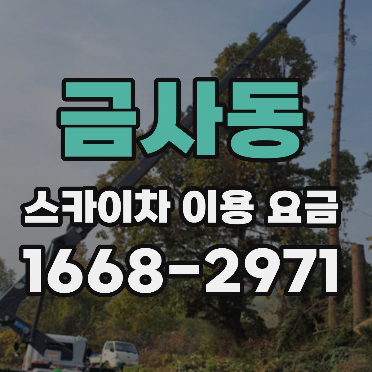 금사동 스카이차 이용 요금