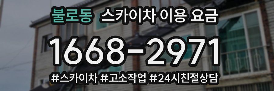불로동 스카이차 이용 요금