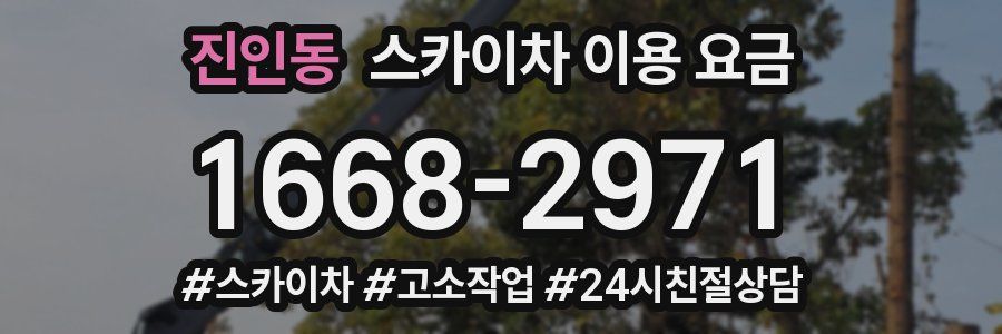 진인동 스카이차 이용 요금