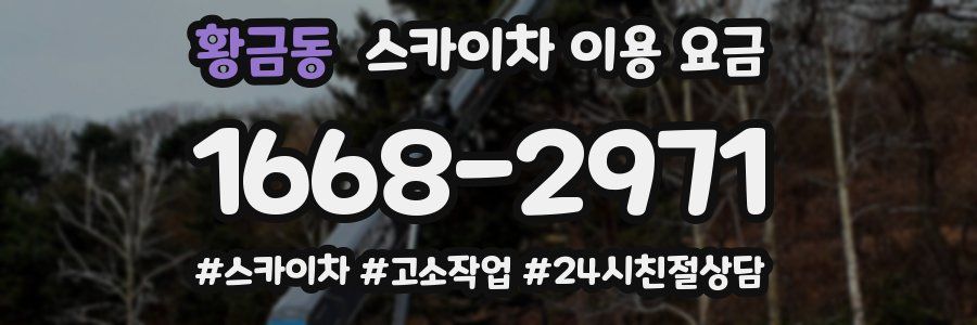 황금동 스카이차 이용 요금