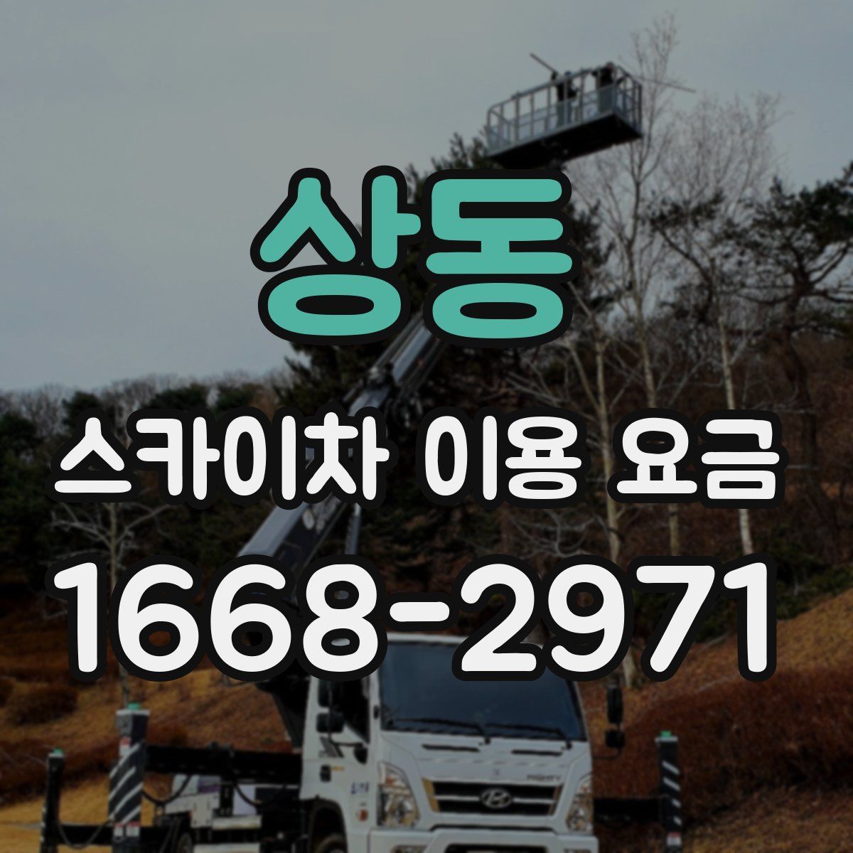 상동 스카이차 이용 요금