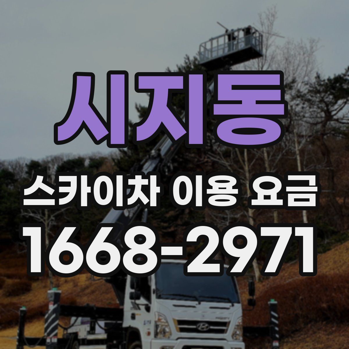 시지동 스카이차 이용 요금
