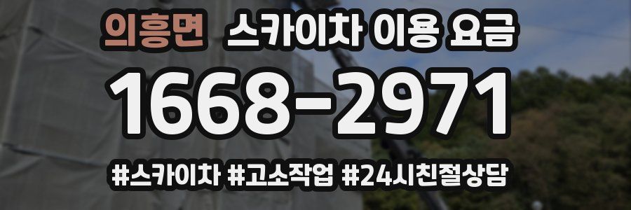 의흥면 스카이차 이용 요금