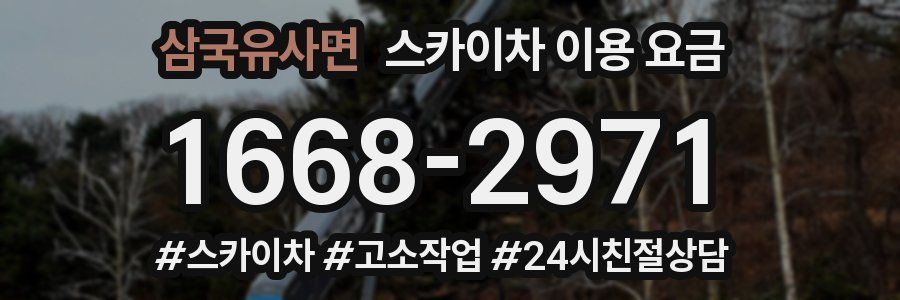 삼국유사면 스카이차 이용 요금