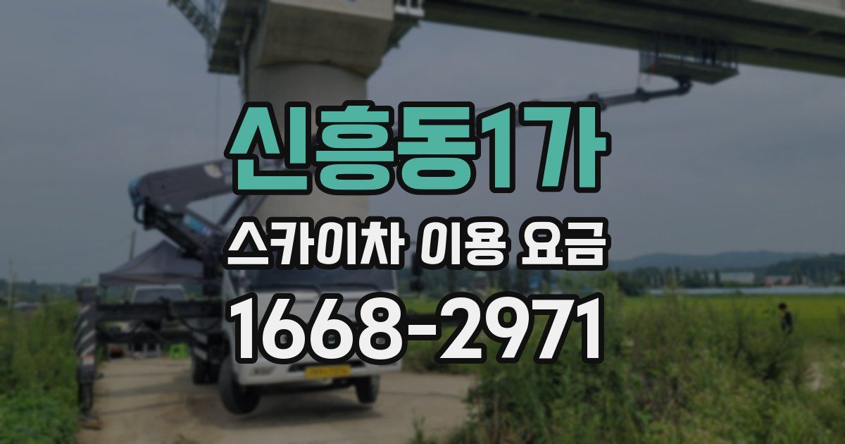 신흥동1가 스카이차 이용 요금