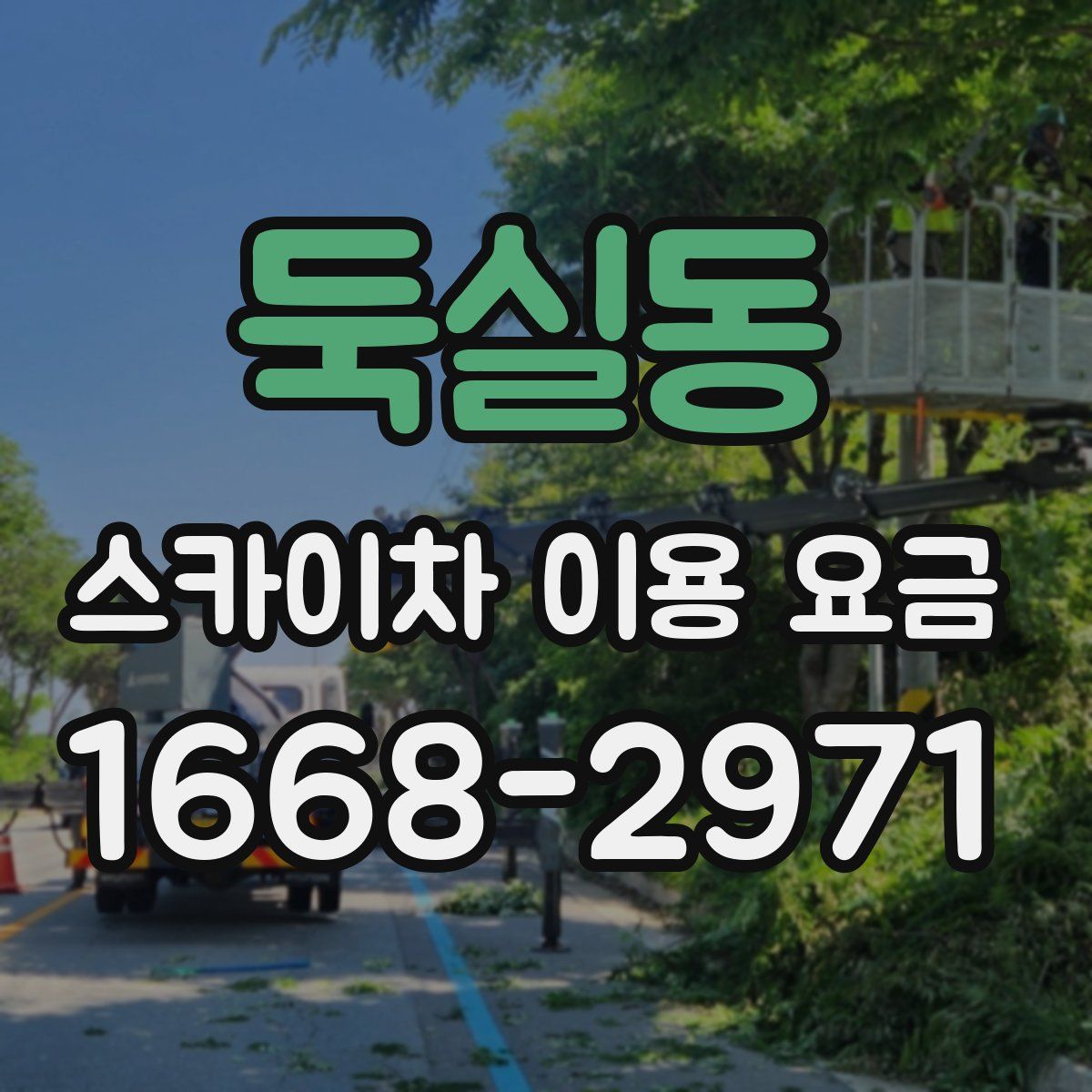 둑실동 스카이차 이용 요금