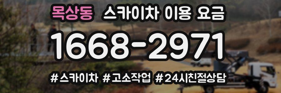 목상동 스카이차 이용 요금