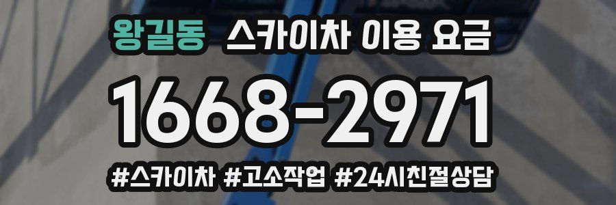 왕길동 스카이차 이용 요금