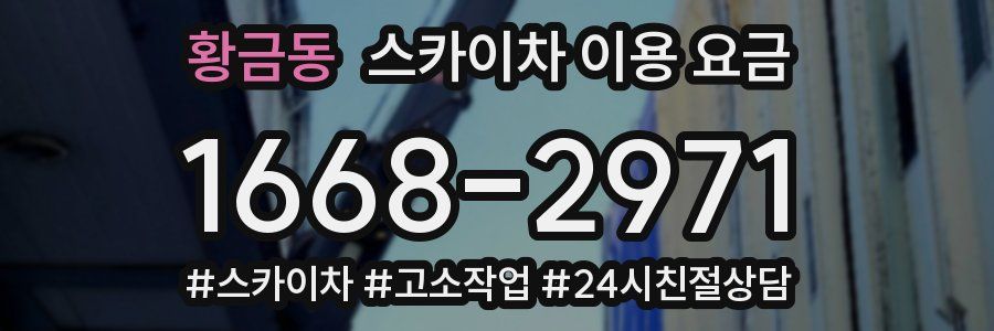 황금동 스카이차 이용 요금