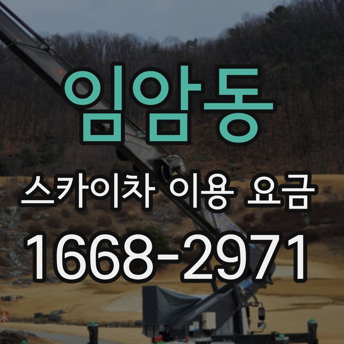 임암동 스카이차 이용 요금