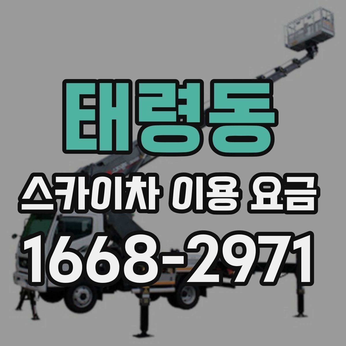태령동 스카이차 이용 요금 안내를 볼 때 주의할 점