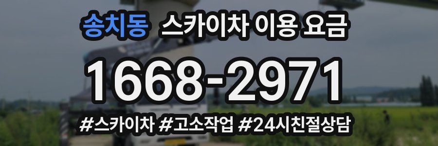 송치동 스카이차 이용 요금