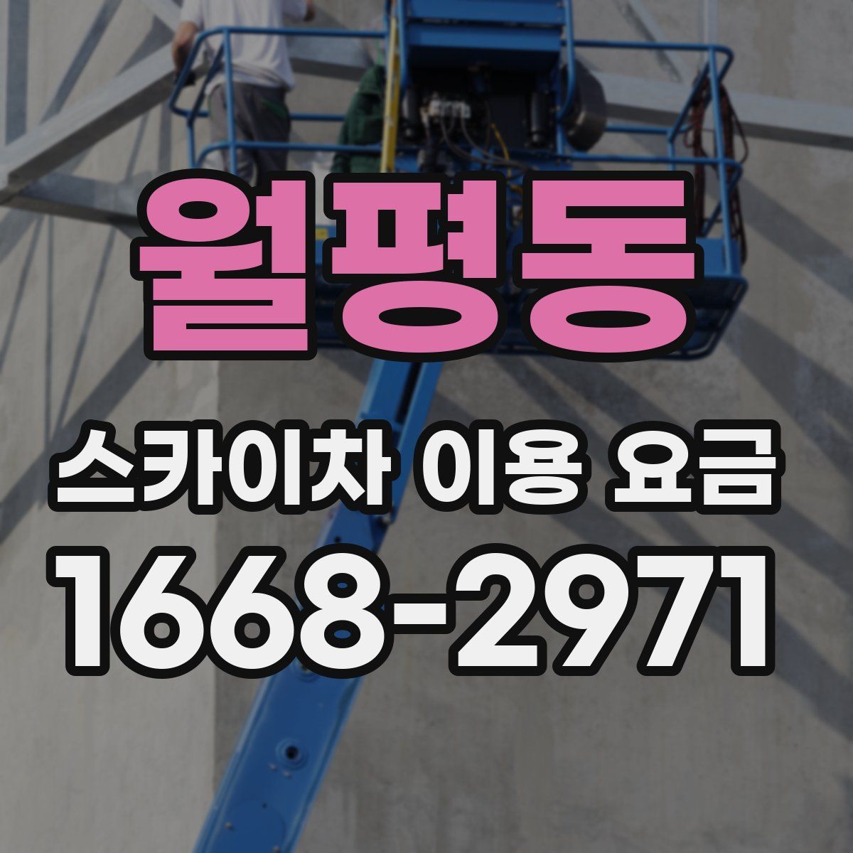 월평동 스카이차 이용 요금