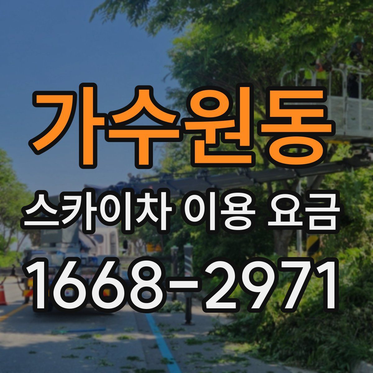 가수원동 스카이차 이용 요금