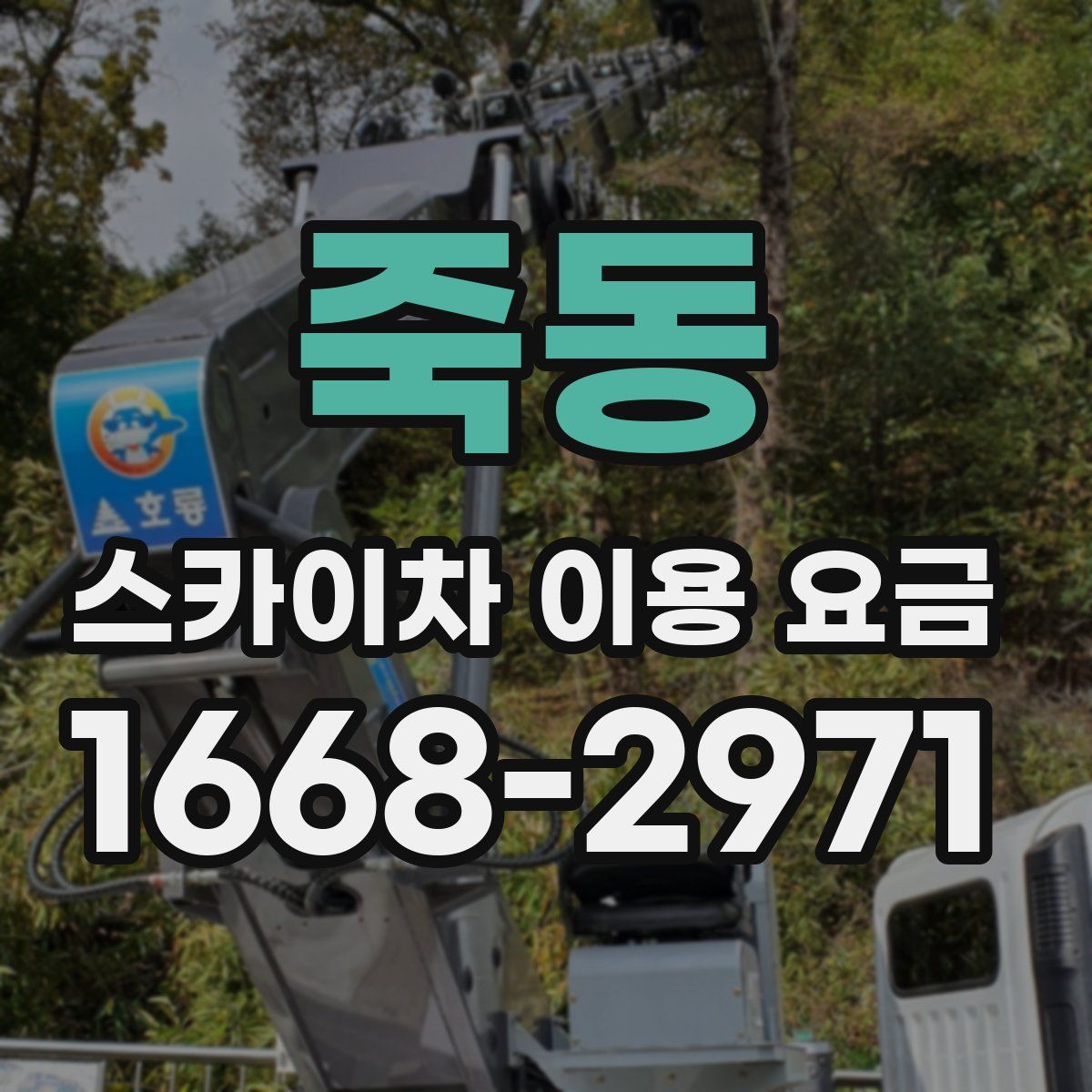 죽동 스카이차 이용 요금