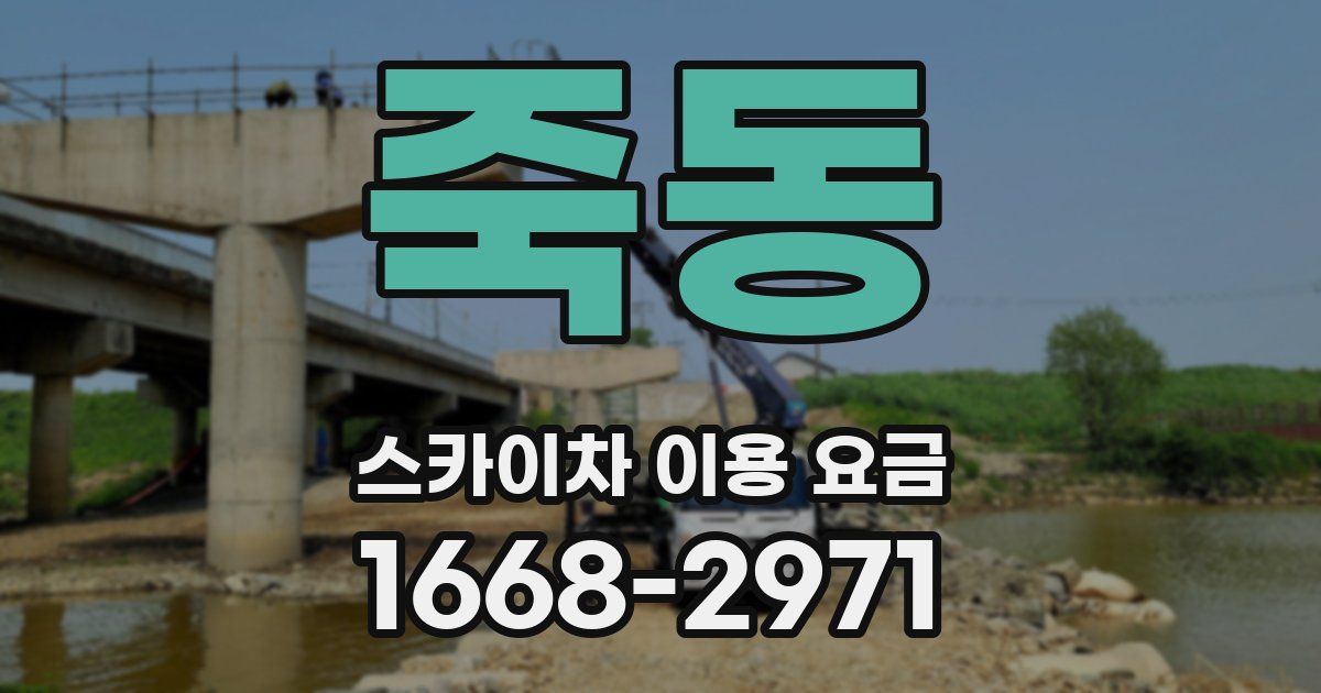 죽동 스카이차 이용 요금