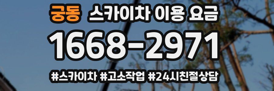 궁동 스카이차 이용 요금