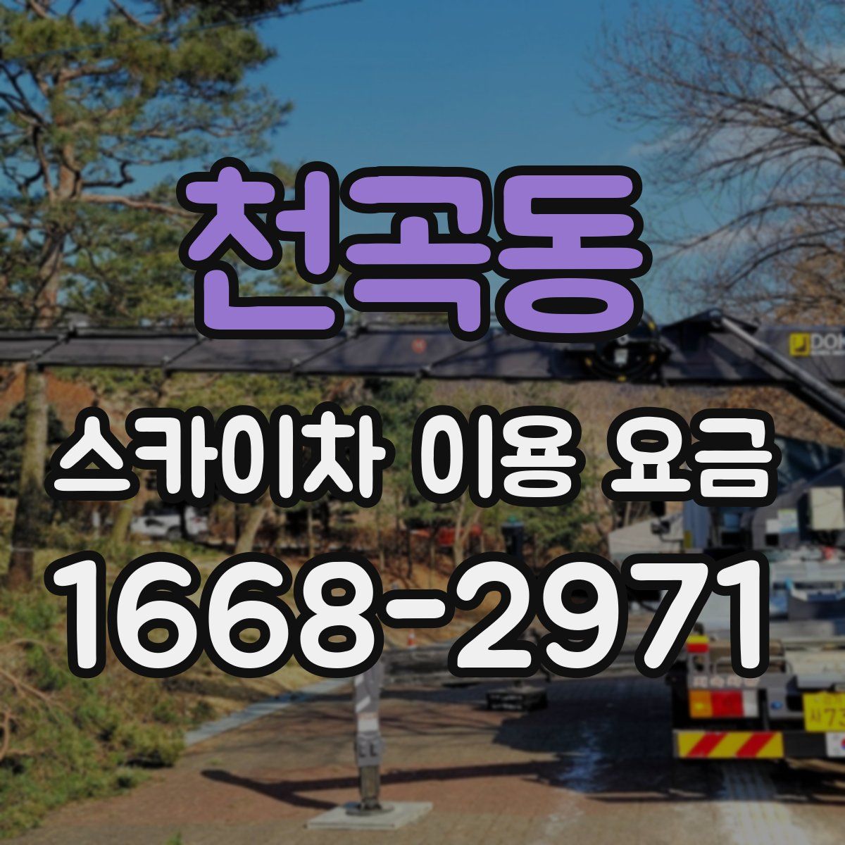 천곡동 스카이차 이용 요금