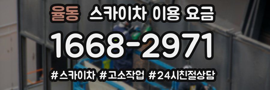 율동 스카이차 이용 요금