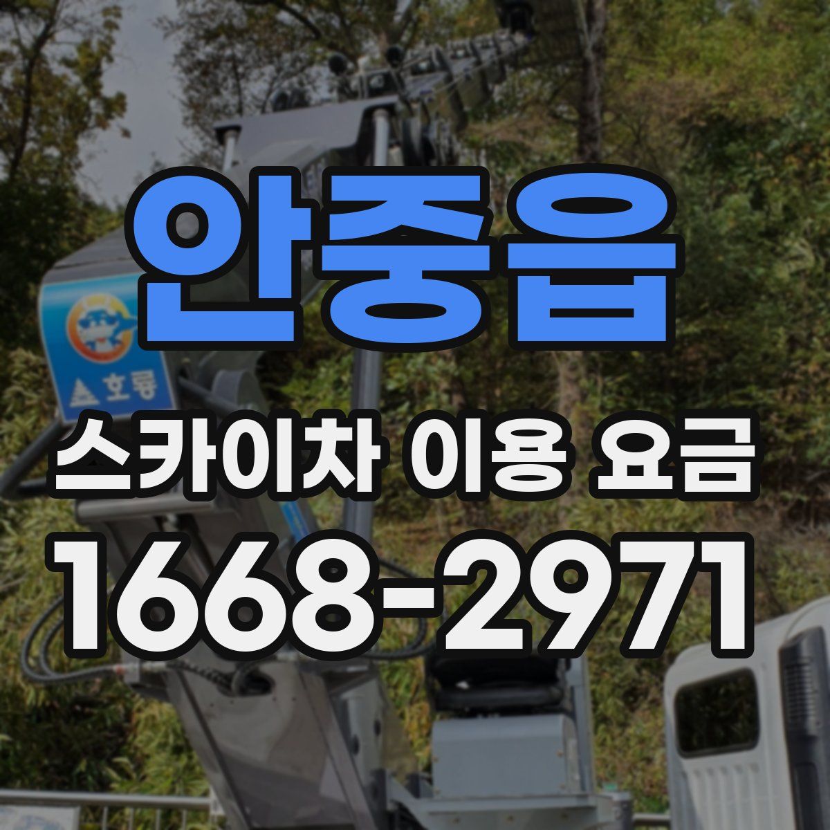 안중읍 스카이차 이용 요금