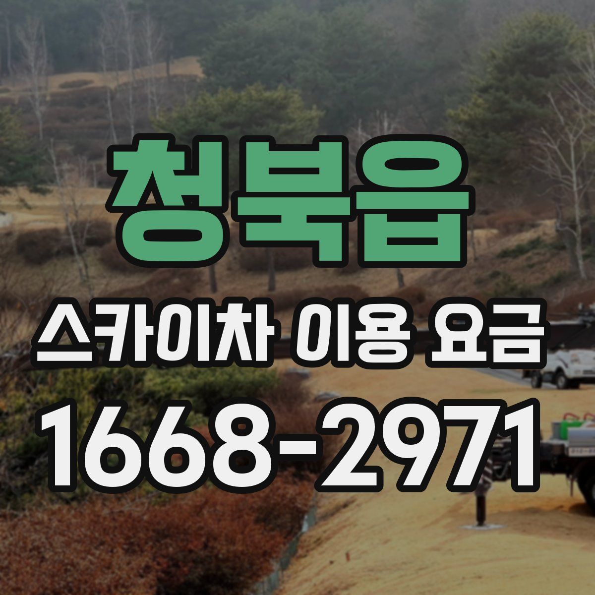 청북읍 스카이차 이용 요금