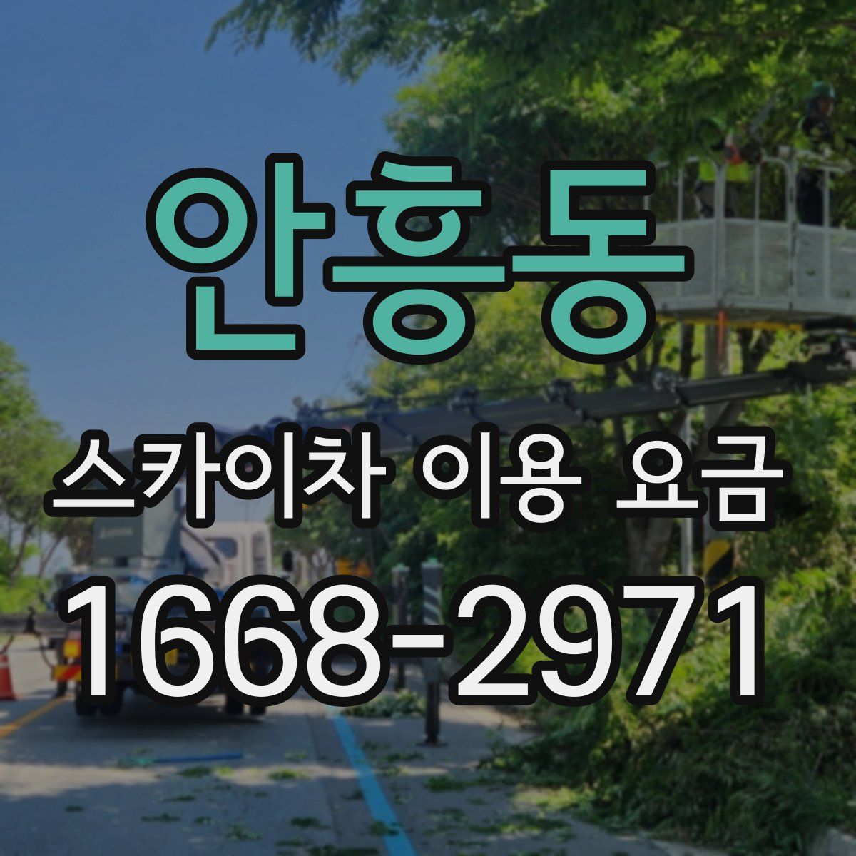안흥동 스카이차 이용 요금
