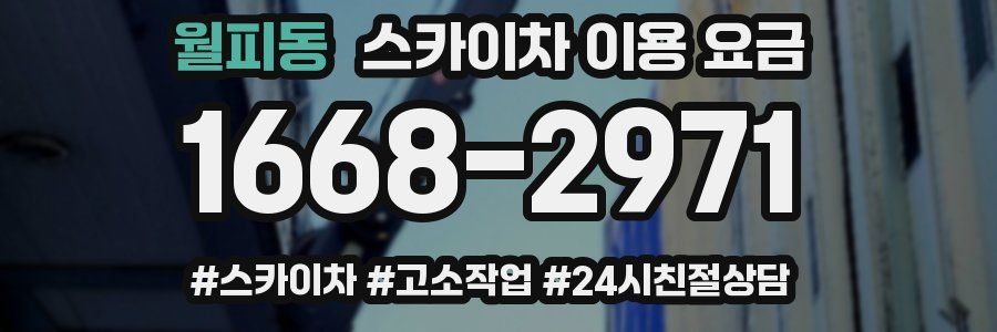 월피동 스카이차 이용 요금