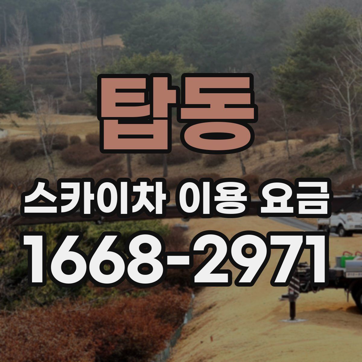 탑동 스카이차 이용 요금