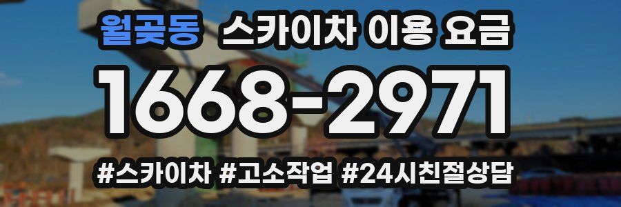 월곶동 스카이차 이용 요금