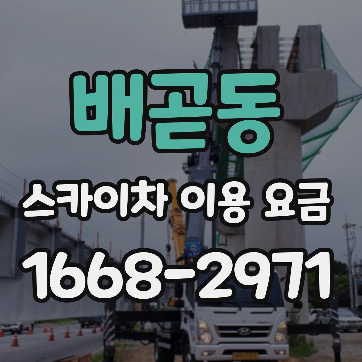 배곧동 스카이차 이용 요금