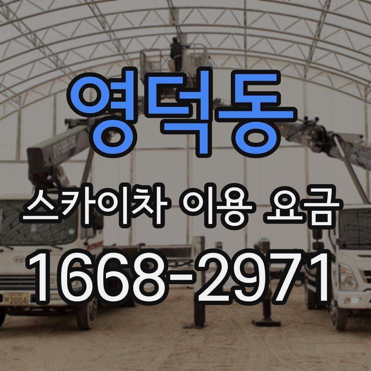 영덕동 스카이차 이용 요금 안내를 참고할 때 실수하기 쉬운 점