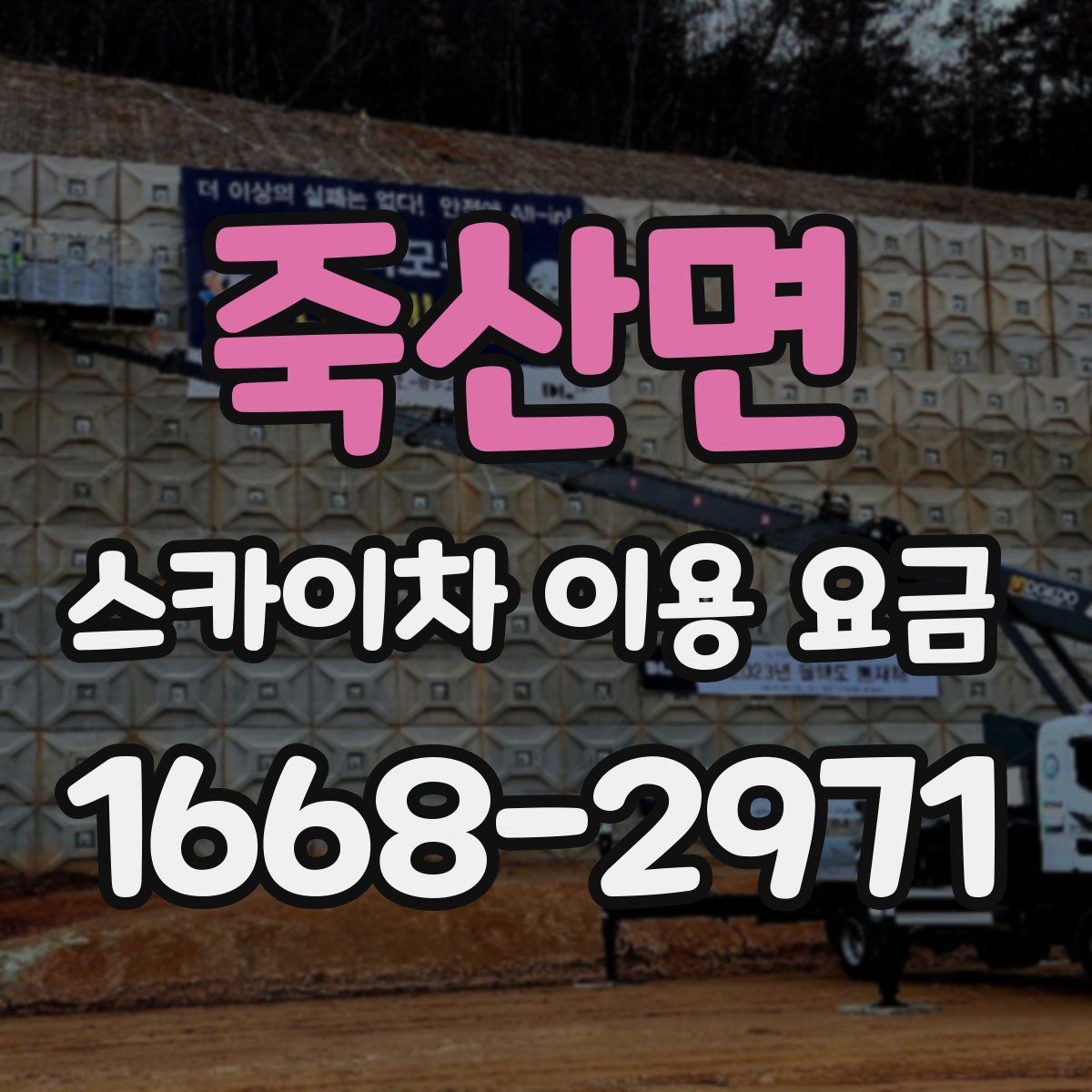 죽산면 스카이차 이용 요금