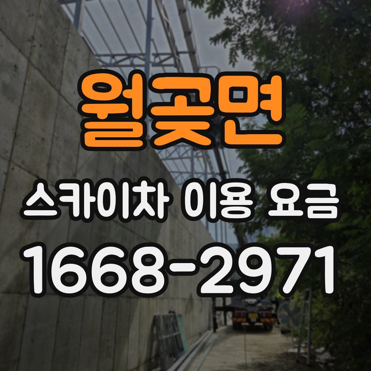 월곶면 스카이차 이용 요금
